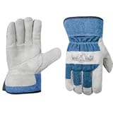 Lined Split Cowhide Glove Large