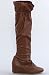 thumbnail: 80%20 The Ruby Gathered Hidden Wedge Boot in Luggage,Shoes for Women from 80%20