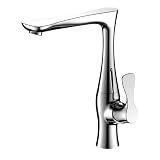 Contemporary Solid Brass Kitchen Chrome Finish