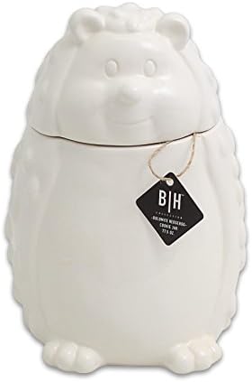 COOKIE JAR,HEDGEHOG ANTIQUE WH