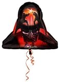 Star Wars Battle Scene 29 Mylar Balloon in Darth Vader Halmet Shape