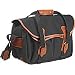 335 Camera Bag (Black w/ Tan Trim)