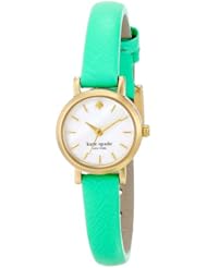 kate spade new york Womens 1YRU0368 "Tiny Metro" Green Watch