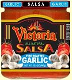 Victoria Fire Roasted Garlic Salsa, 15.5 oz.