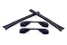 New SEEK OPTICS Rubber Kit Earsocks Nose Pads for Oakley RADAR PITCH - Navy Blue