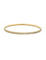 CleverEves 18Kt Yellow Gold Slip-On Bangle