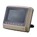 Koolertron (TM) Pair of Universal 7 inch TFT/LCD Portable Headrest DVD Player + Mount Holder with Built-in Games (Beige Color)