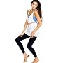American Apparel 8328 Cotton Spandex Jersey Legging -"SHIPS SAME DAY"
