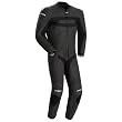 Cortech Latigo RR Men's 1-Piece Leather Street Racing Race Suit - Flat Black