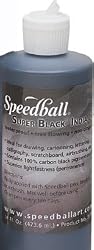 16 oz Super Black India Ink Speedball India Ink