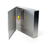 Pina Zangaro Camden, 3 Ring 11 x 8.5 Anodized Aluminum Clamshell Binder Box - 2 inch