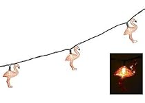 Pink Flamingo Indoor/Outdoor Tropical Party Light Set