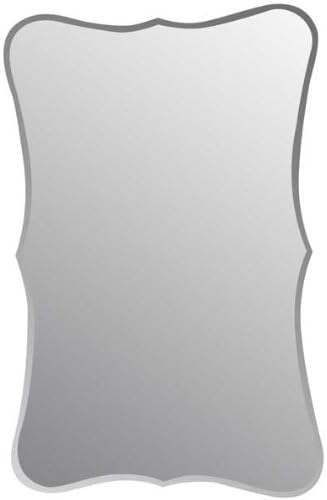 Studio Arts Frameless Regal Decorative Mirror - Silver