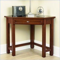 Home Styles 5532-17 Hanover Corner Laptop Desk, Cherry Finish
