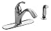 KOHLER K-10412-CP Forte Single Control Kitchen Sink Faucet, Polished Chrome