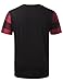 URBANCREWS Mens Hipster Hip Hop Classic Graphic Crewneck Pocket T-shirt