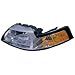 Left Driver Side Headlight Headlamp 99-05 Pontiac Grand Am Grandam 99 00 01 02 03 04 05 1999 2000 2001 2002 2003 2004 2005 Head Light Lamp Lights Lamps