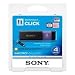 Sony Micro Vault Click 4 GB USB 2.0 Flash Drive with Virtual Expander USM4GL