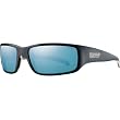 Smith Optics Prospect Premium Lifestyle Polarized Outdoor Sunglasses/Eyewear w/ Free B&F Heart Sticker Bundle - Matte Black/Blue Mirror
