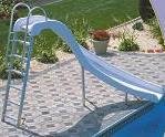 Pool Slides:White correct S.R<span class ='cd'>Banzai soak n splash water slide</span>. cruz Rogue/Grand Rapids swimming pool Slide