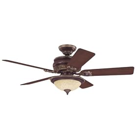 Hunter 52 Ceiling Fan Georgetown Aged Umber Model # 23801 by Hunter