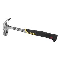 Stanley 51-941 16-Ounce AntiVibe Curved Claw Forged Steel Head and Handle Hammer
