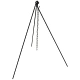 Bayou Classic 7485 Tripod Stand with Chain and Bag