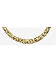 9mm to 13mm Graduated Byzantine Necklace 18"