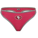 San Francisco 49ers Ladies Monday Night Football Thong - XL