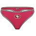 San Francisco 49ers Ladies Monday Night Football Thong - XL