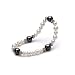 PearlsOnly Lola Black and White 6 9mm AA Freshwater Pearl Bracelet 8 inch 318swde6XML. AA75 PearlsOnly Lola Black and White 6 9mm AA Freshwater Pearl Bracelet 8 inch