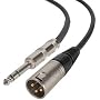 Dayton CAXM-3N XLR-M To 1/4" TRS Cable 3 ft.