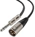 Dayton CAXM-3N XLR-M To 1/4 TRS Cable 3 ft.