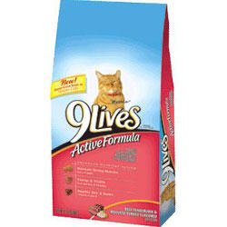 9Lives Active Formula Beef Tenderloin & Roasted Turkey Flavor Dry Cat Food
