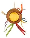 Nature's Instinct Foragewise Stuffed Coconut Palm Craze for Macaws, Amazons, and Similar Birds