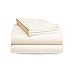 Organic Cotton Bed Sheet Set. Soft and Luxurious - Queen Natural