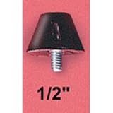 1/2" Football Cleats with nylon steel tips