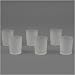 Set of 72 Frosted Votive Holders & 72 Scented Votive Candles