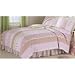 Molly Stripe Twin Quilt with Pillow Sham