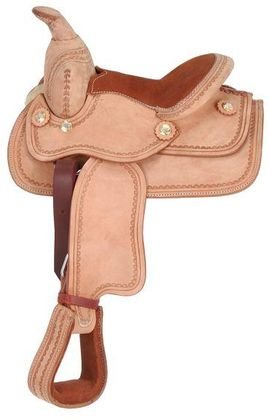 King Series Miniature Western Deluxe Saddle