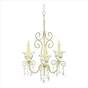 Shabby Chic Scroll Candlelier