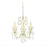 Shabby Elegance Scrollwork Candleholder - Style 38369