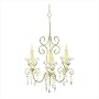 Shabby Elegance Scrollwork Candleholder
