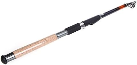 Purplbox Pro Carbon Fiber Telescope Fishing Rod Travel Spinning Pole Portable 2.1M - 3.2M