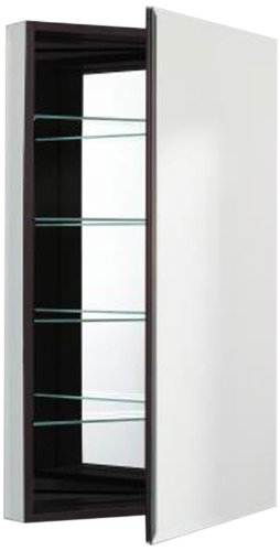 How To Robern Cb Plm2440bb Pl Series Flat Bevel Mirror Medicine Cabinet Black Nasib Tin