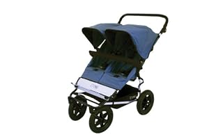 Mountain Buggy Duo Stroller, Navy Dot