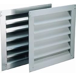 Air Vent Inc 81112 Aluminum Wall End Louver Pack of 6