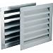 Air Vent Inc 81112 Aluminum Wall End Louver Pack of 6