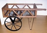 Flower Wagon with Steel Wheels