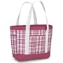 Jansport Mystic Tote Backpack Pink Plaid